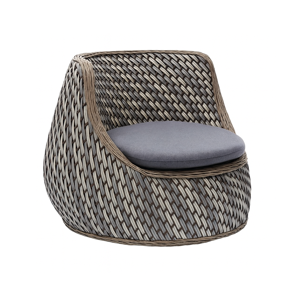 Ensemble de salon de jardin tissé Strafford avec coussins