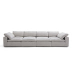 Canapé-lit gris tendre Wabi-Sabi