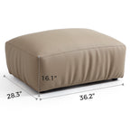 Ottoman en châtaignier