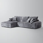 Le canapé d'angle jaune Empress