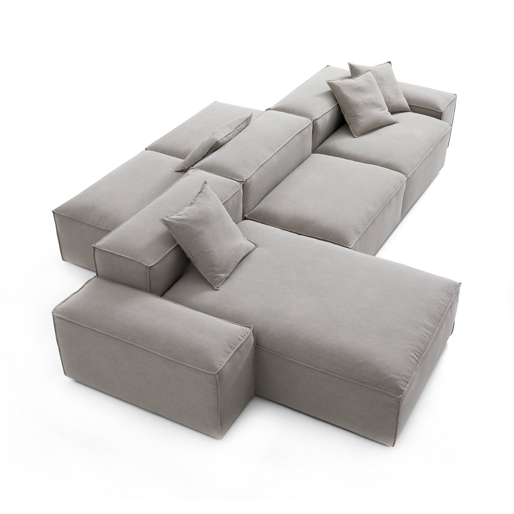 Canapé sectionnel double face Freedom Modular Beige