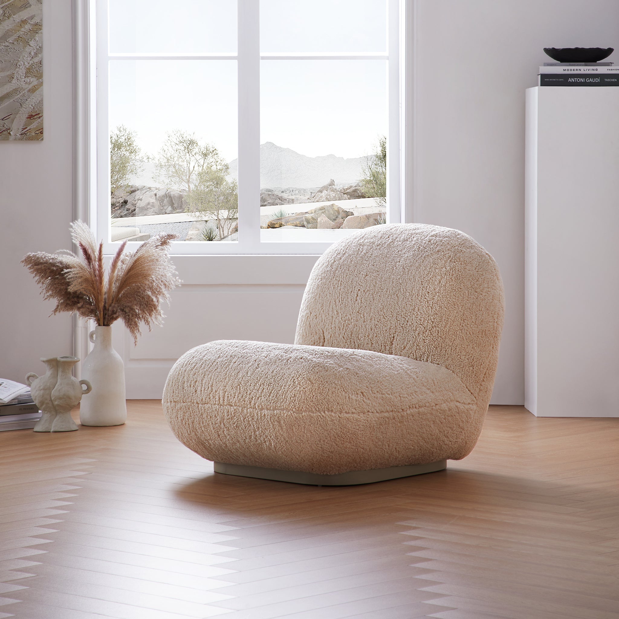 Fauteuil d'appoint Puff Cream