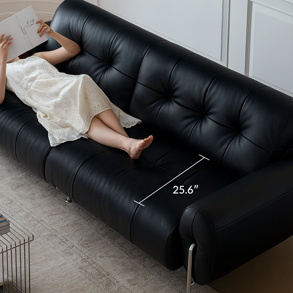 Interdiction des canapés en cuir vintage