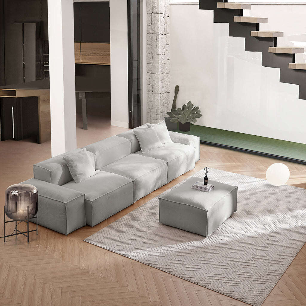 Canapé modulable Freedom gris