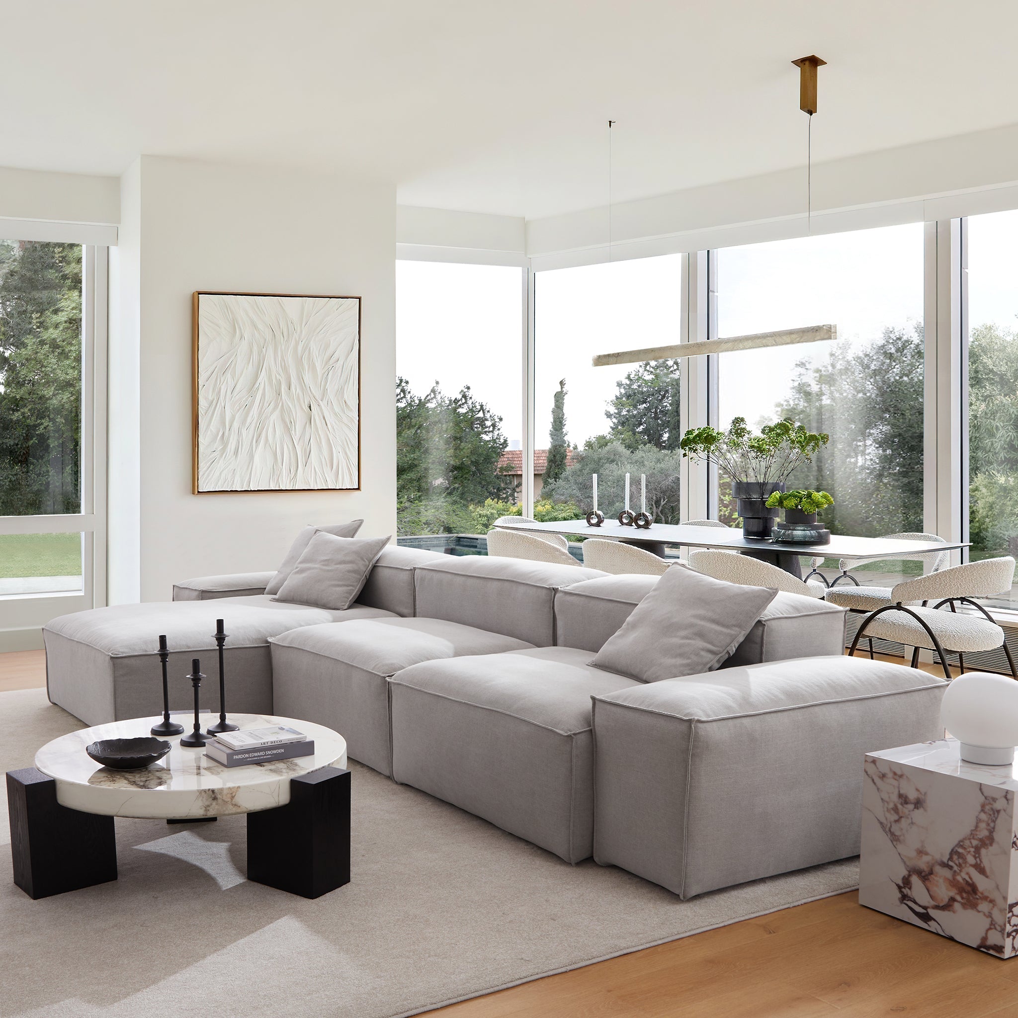 Canapé sectionnel Freedom Modular New Gray