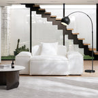 Fauteuil d'appoint modulaire gris Freedom