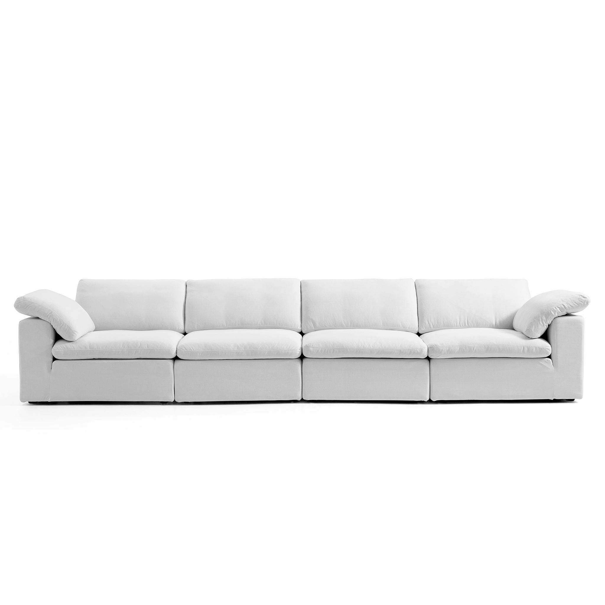 Canapé beige tendre Wabi-Sabi