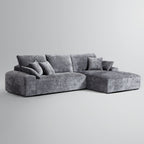 Le canapé d'angle jaune Empress