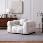 Fauteuil Boba Cream Leatheraire