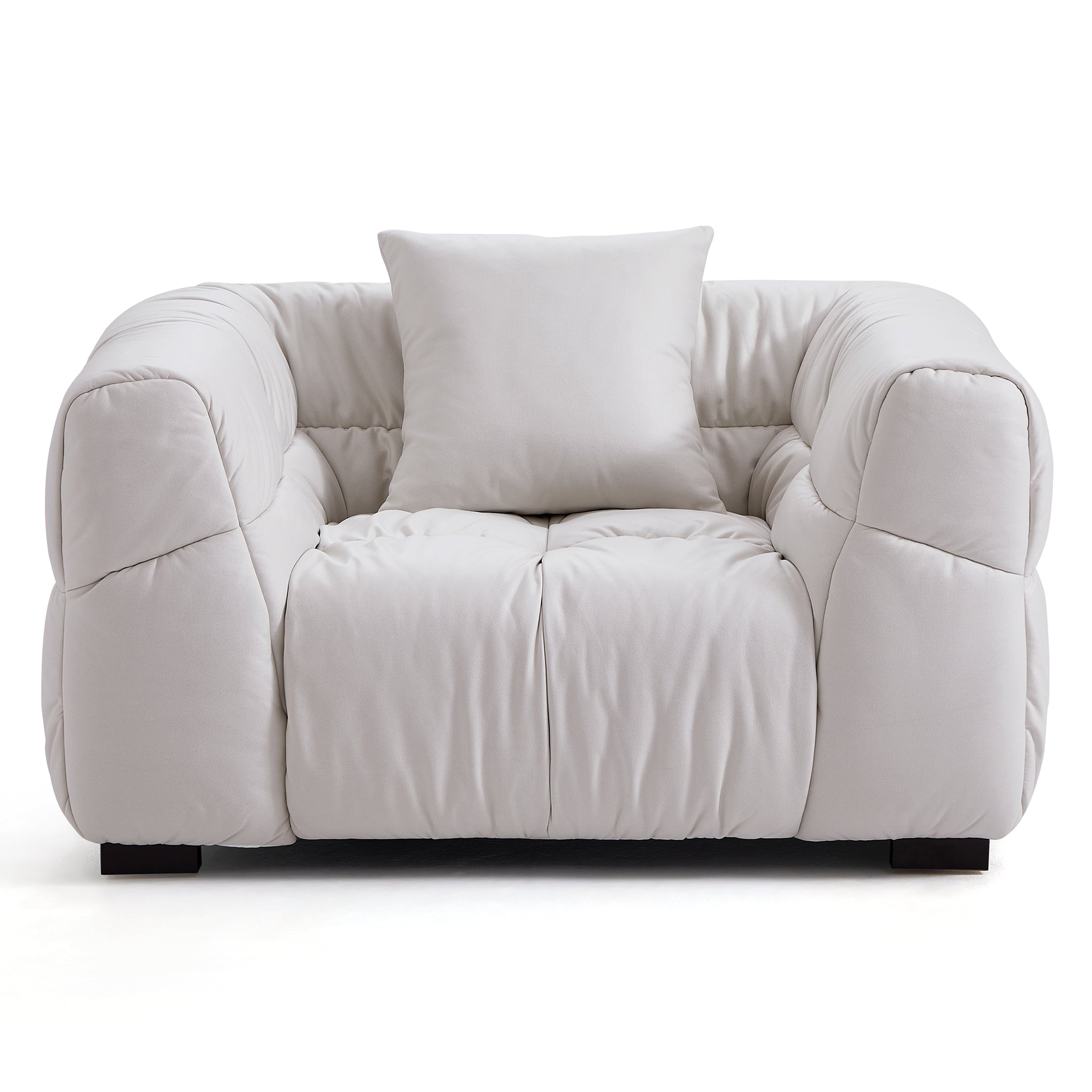 Fauteuil Boba Cream Leatheraire