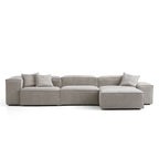 Canapé modulaire Freedom gris neuf avec pouf