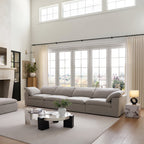 Canapé et pouf Tender Wabi-Sabi gris