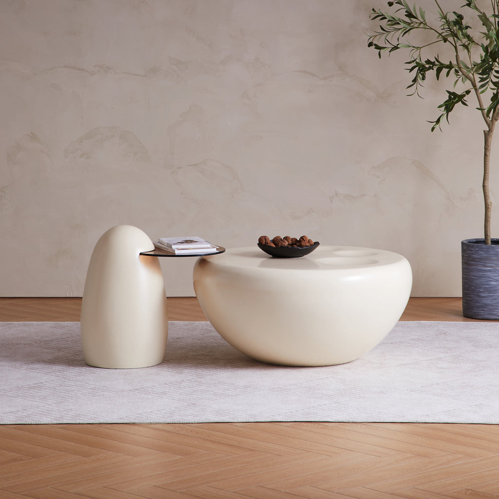 Table basse patte de chat