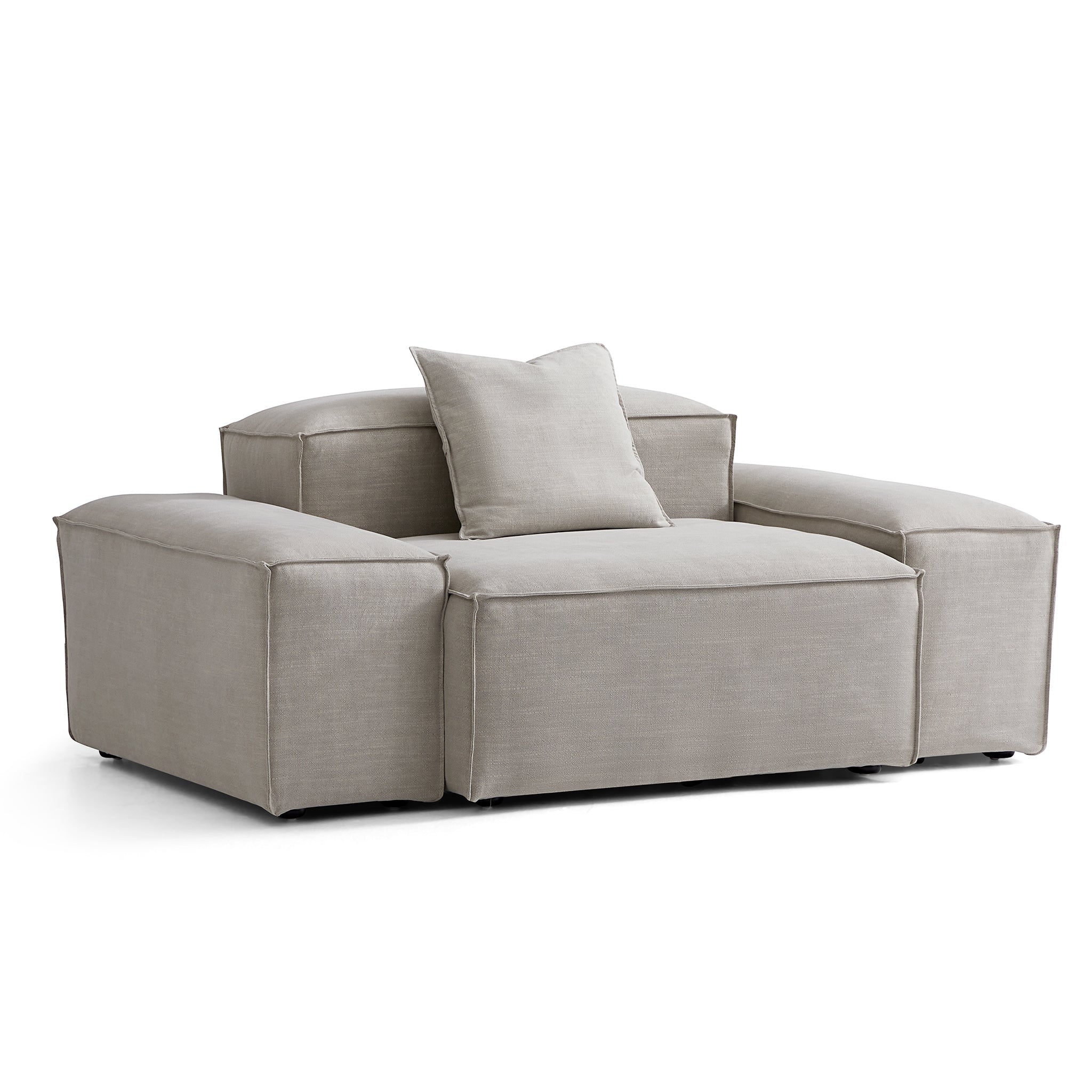 Fauteuil d'appoint modulaire Freedom New Gray