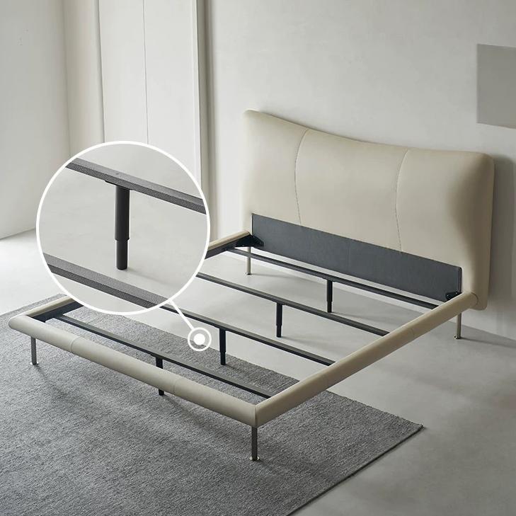 Lit en cuir Choco Swirl