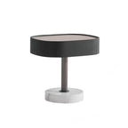 Table de chevet à pois en marbre