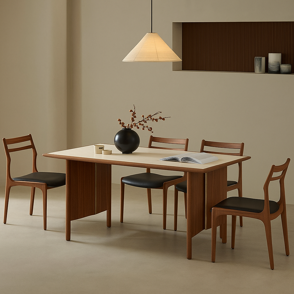 Table à manger rectangulaire Draper