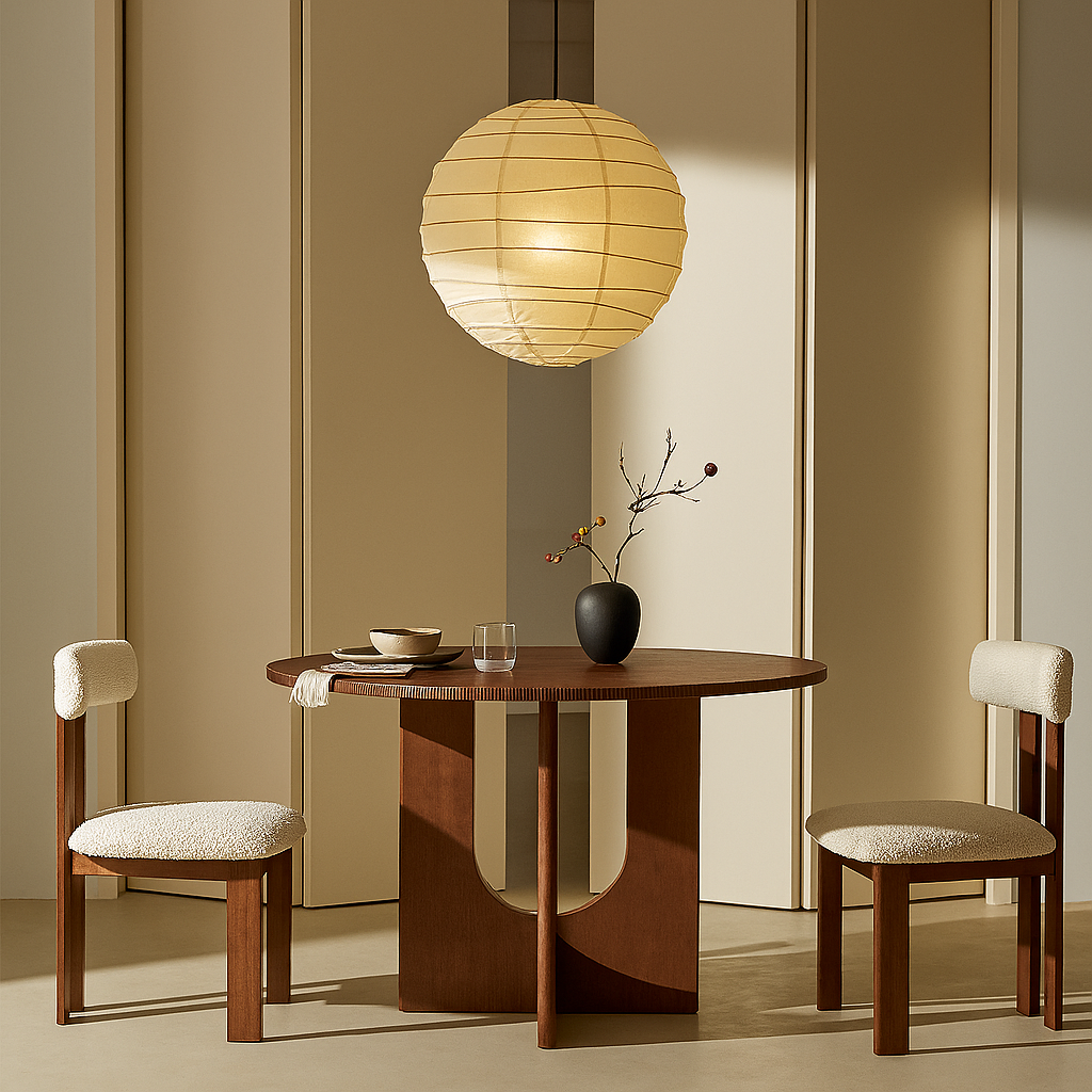 Table à manger ronde Liesl