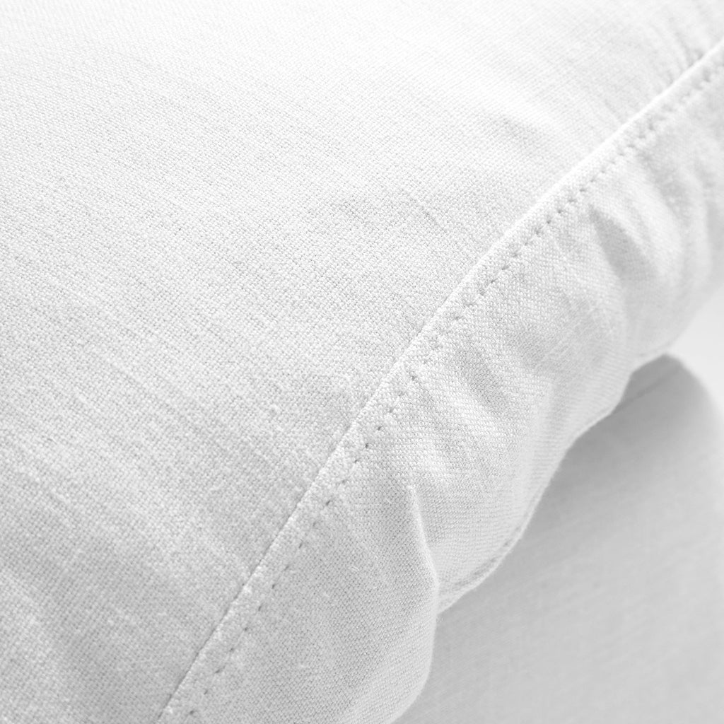 Canapé sectionnel et pouf en L Tender Wabi-Sabi gris