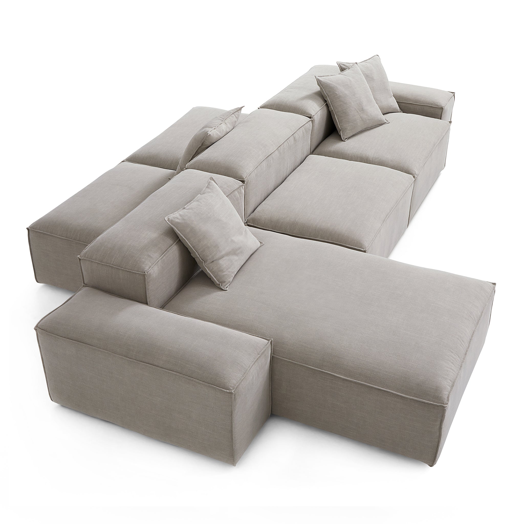 Canapé sectionnel double face Freedom Modular Beige