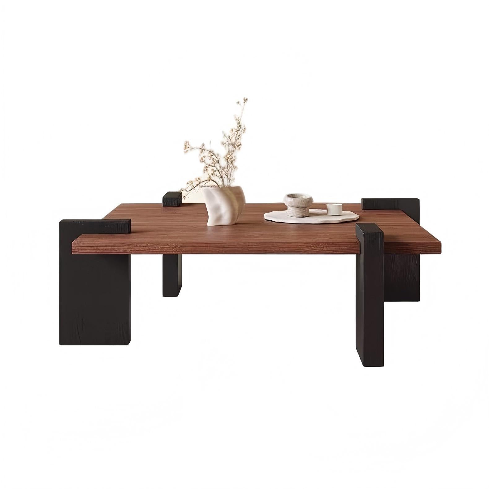 Table basse en bois arctique