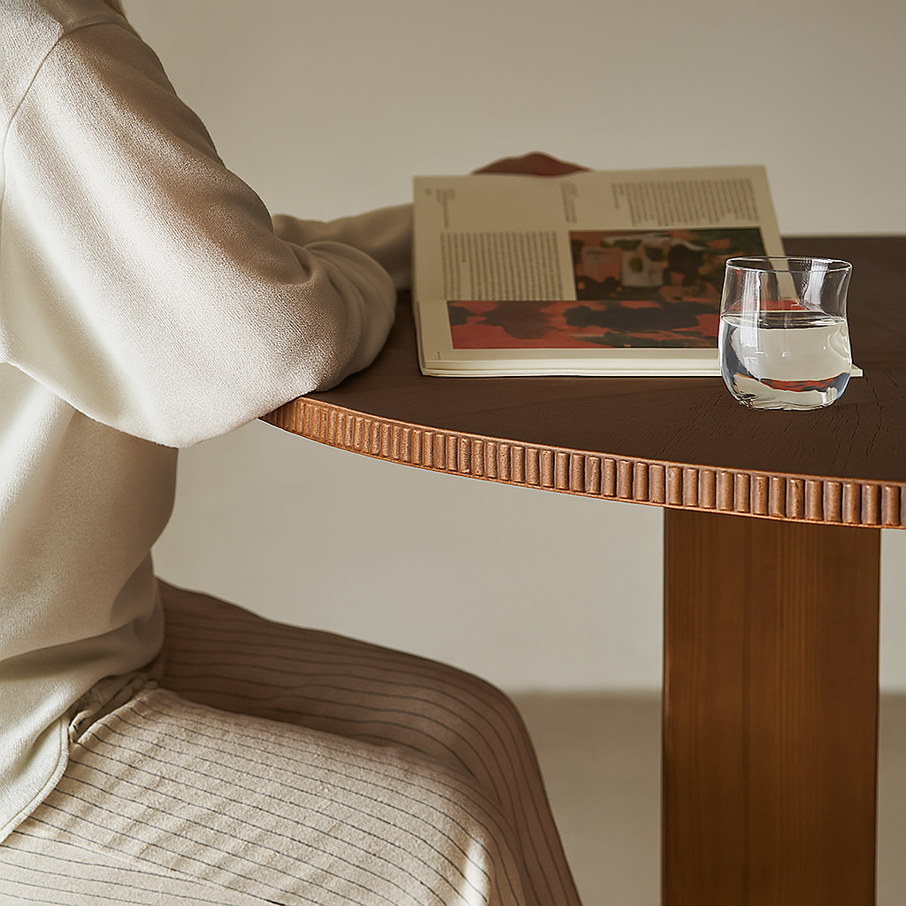 Table à manger ronde Liesl