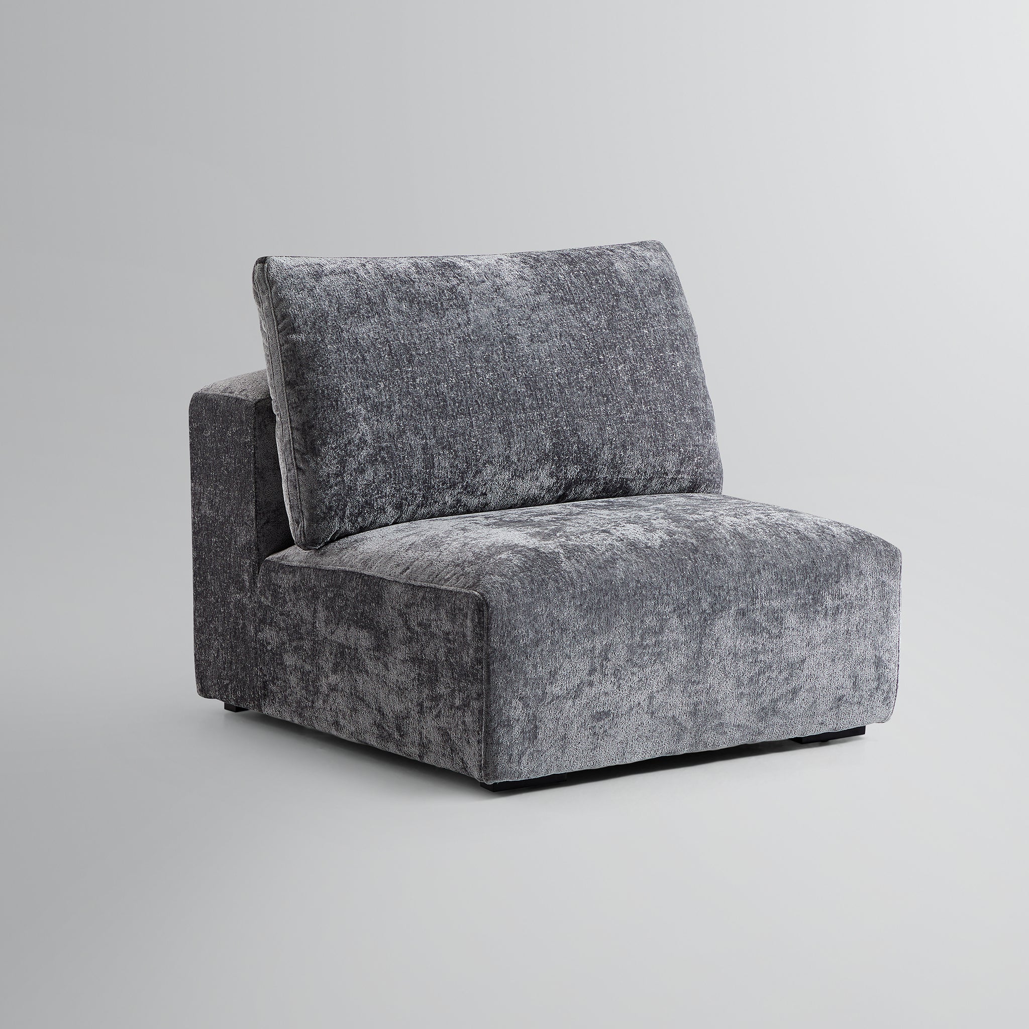 Le canapé et le pouf beiges Empress