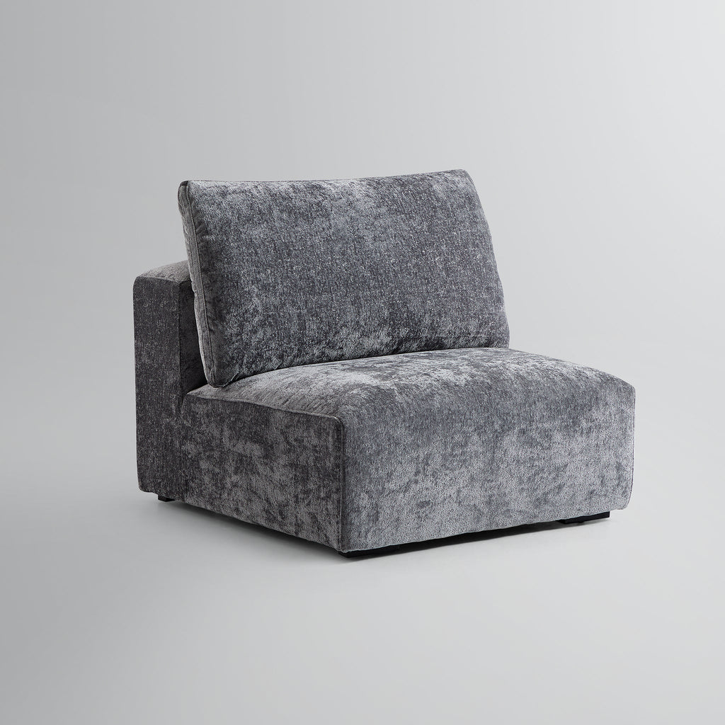 Le canapé d'angle sectionnel beige Empress