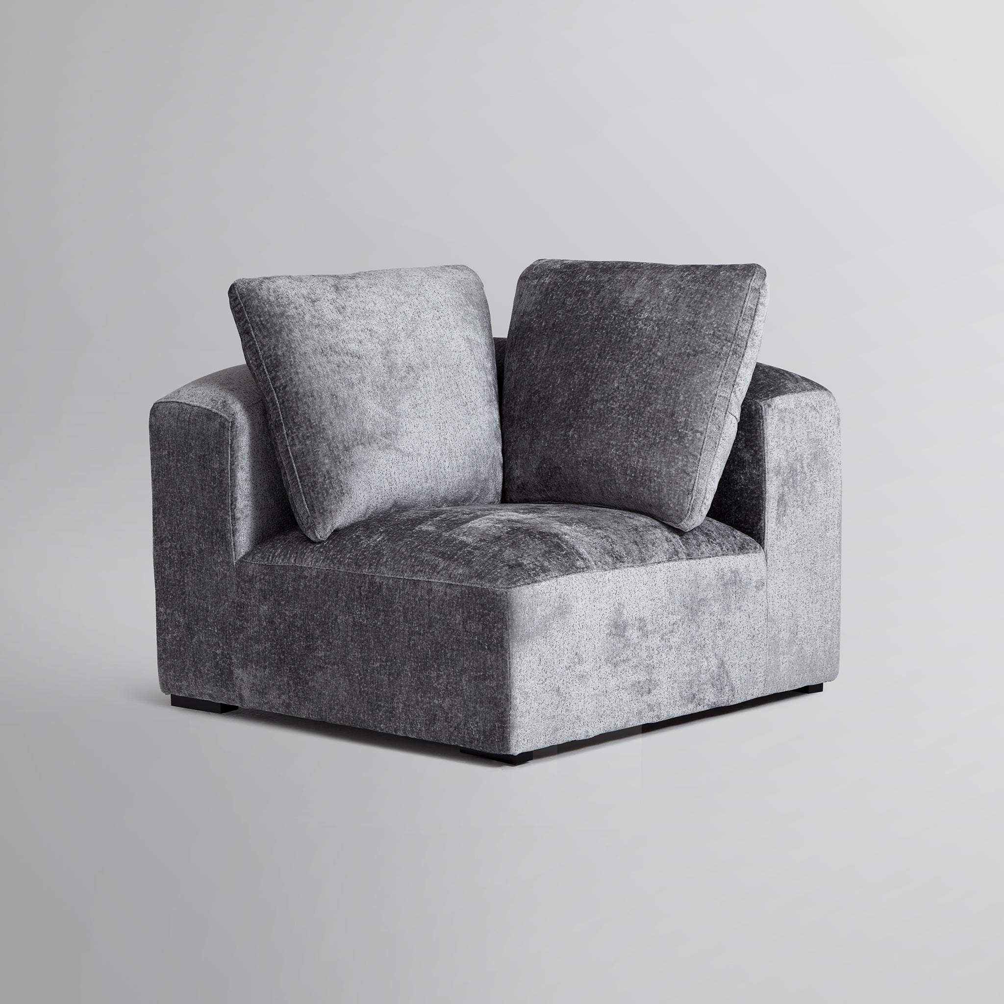 Le canapé d'angle sectionnel beige Empress