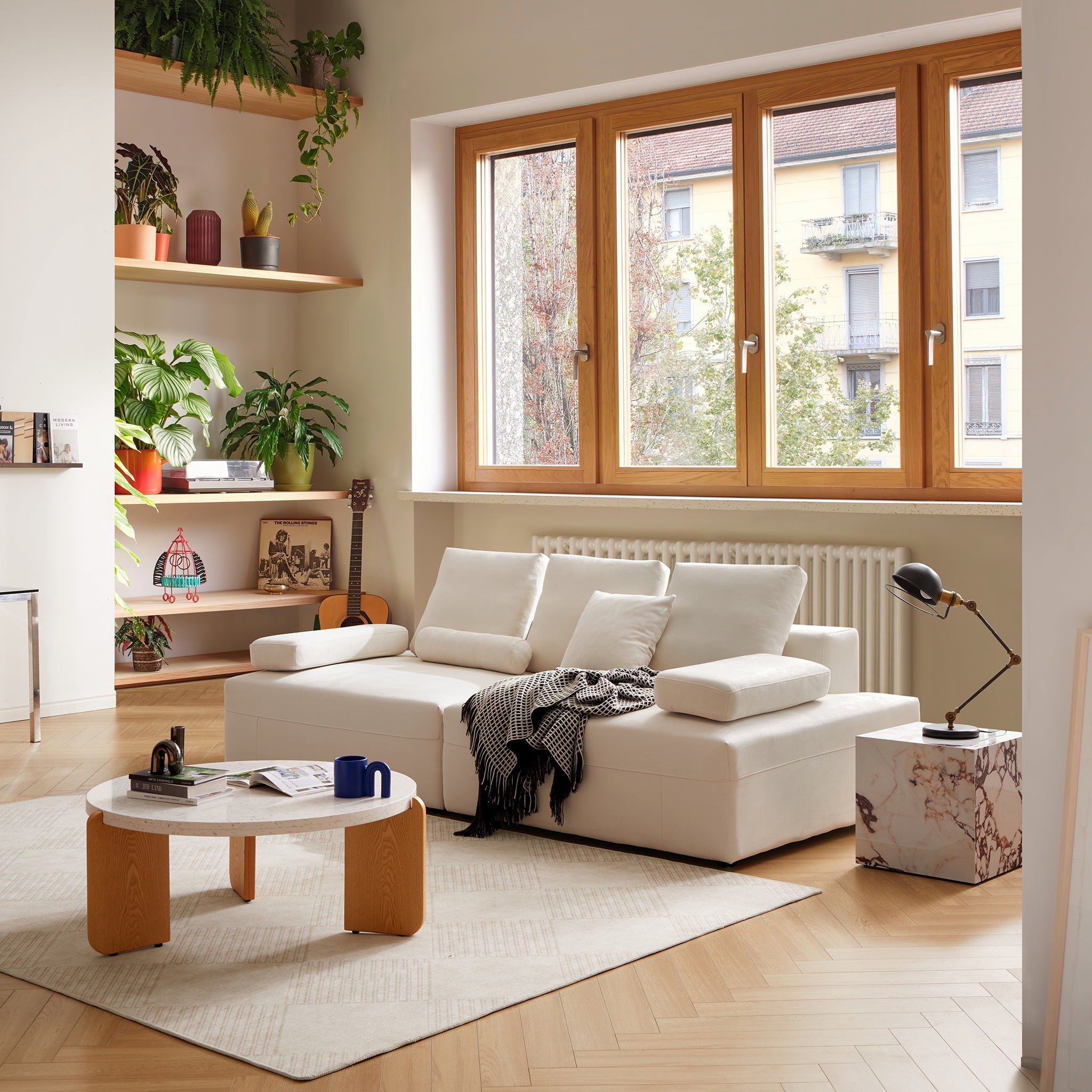 Composition Canapé Wabi-Sabi Gris