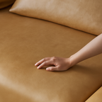 Canapé en cuir vintage Amber