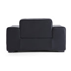 Ensemble de canapés modulaires en cuir kaki Domus