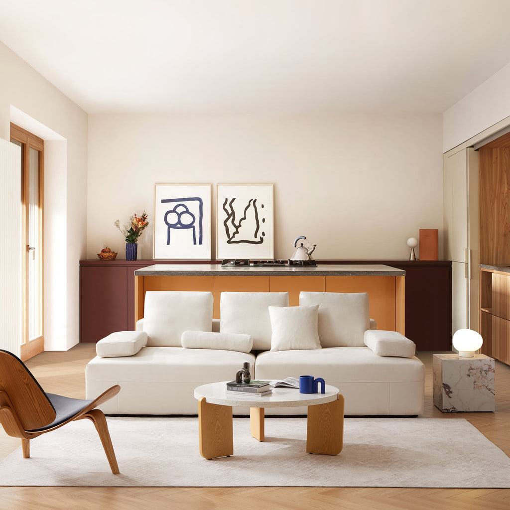 Canapé Composition Wabi-Sabi Beige