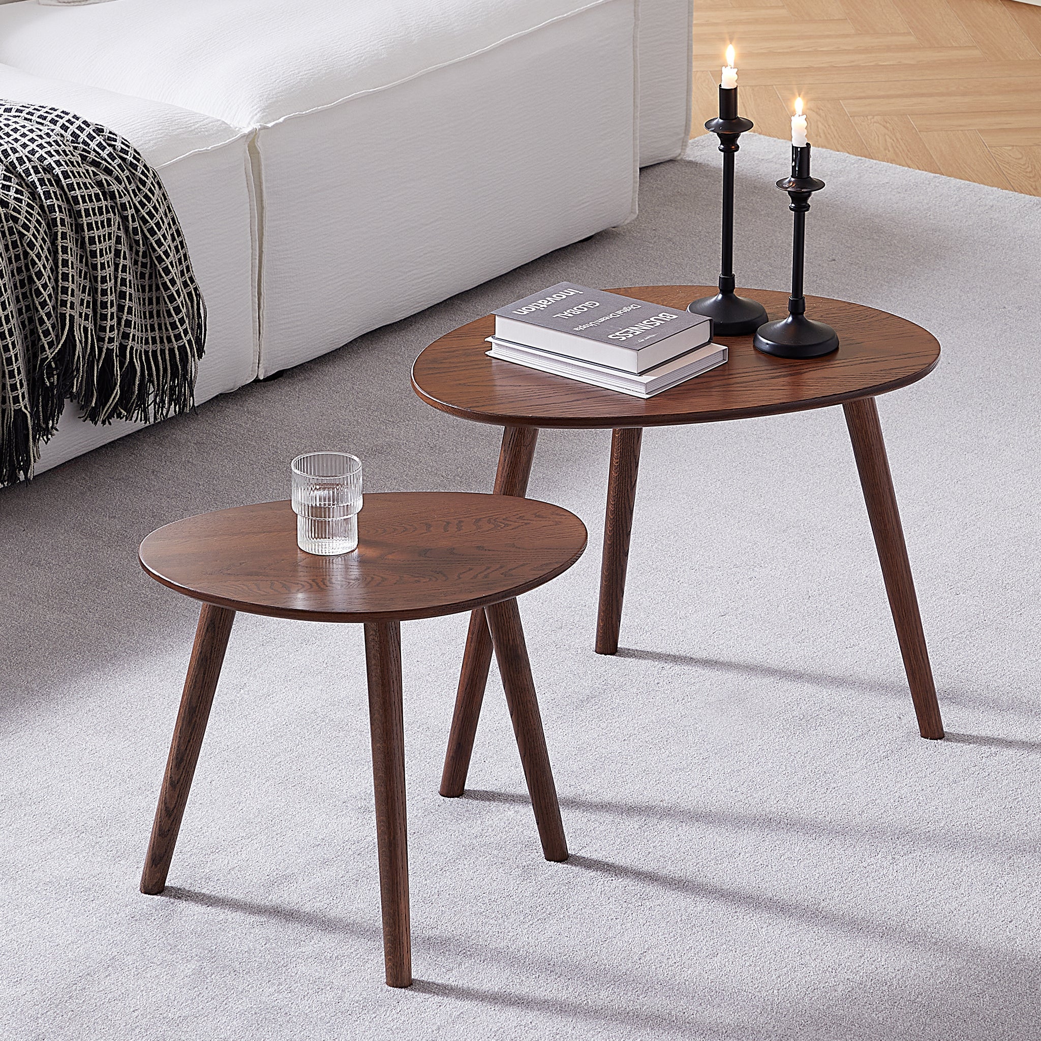 Ensemble de tables basses Woody