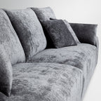 Le canapé et le pouf beiges Empress