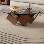 Table basse en verre Magic Cube scandinave