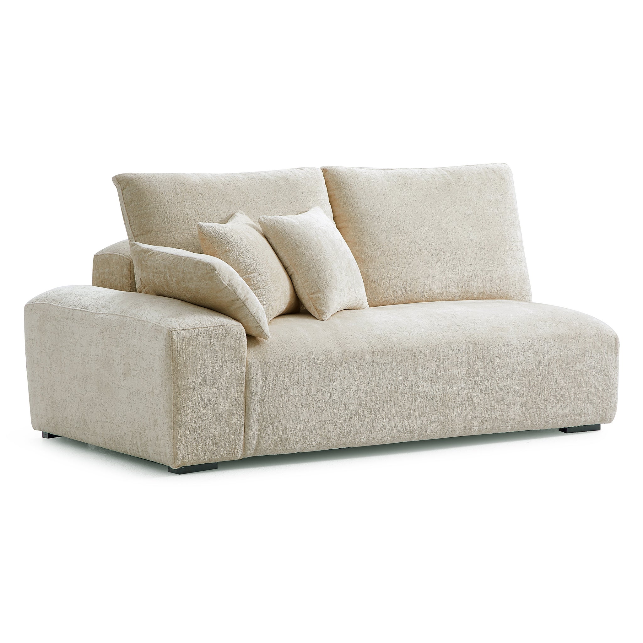 Le canapé d'angle sectionnel jaune Empress