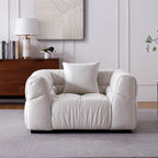 Fauteuil Boba Cream Leatheraire