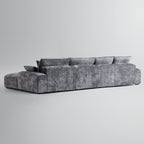 Le canapé d'angle beige Empress