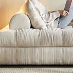 Canapé sectionnel modulaire gris Block