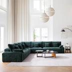 Le canapé d'angle Empress Green