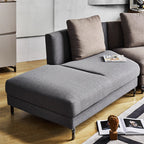 Canapé modulable courbé bicolore Peanut