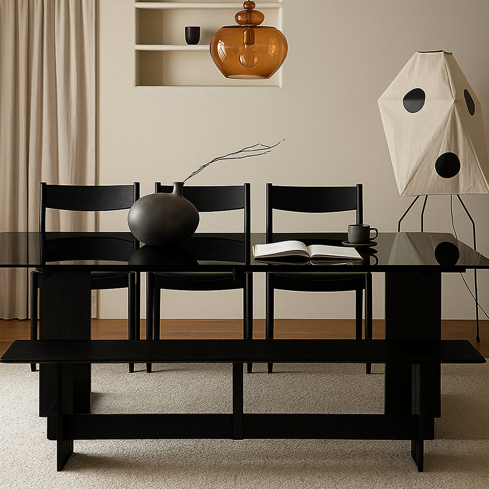 Table à manger rectangulaire Zayle