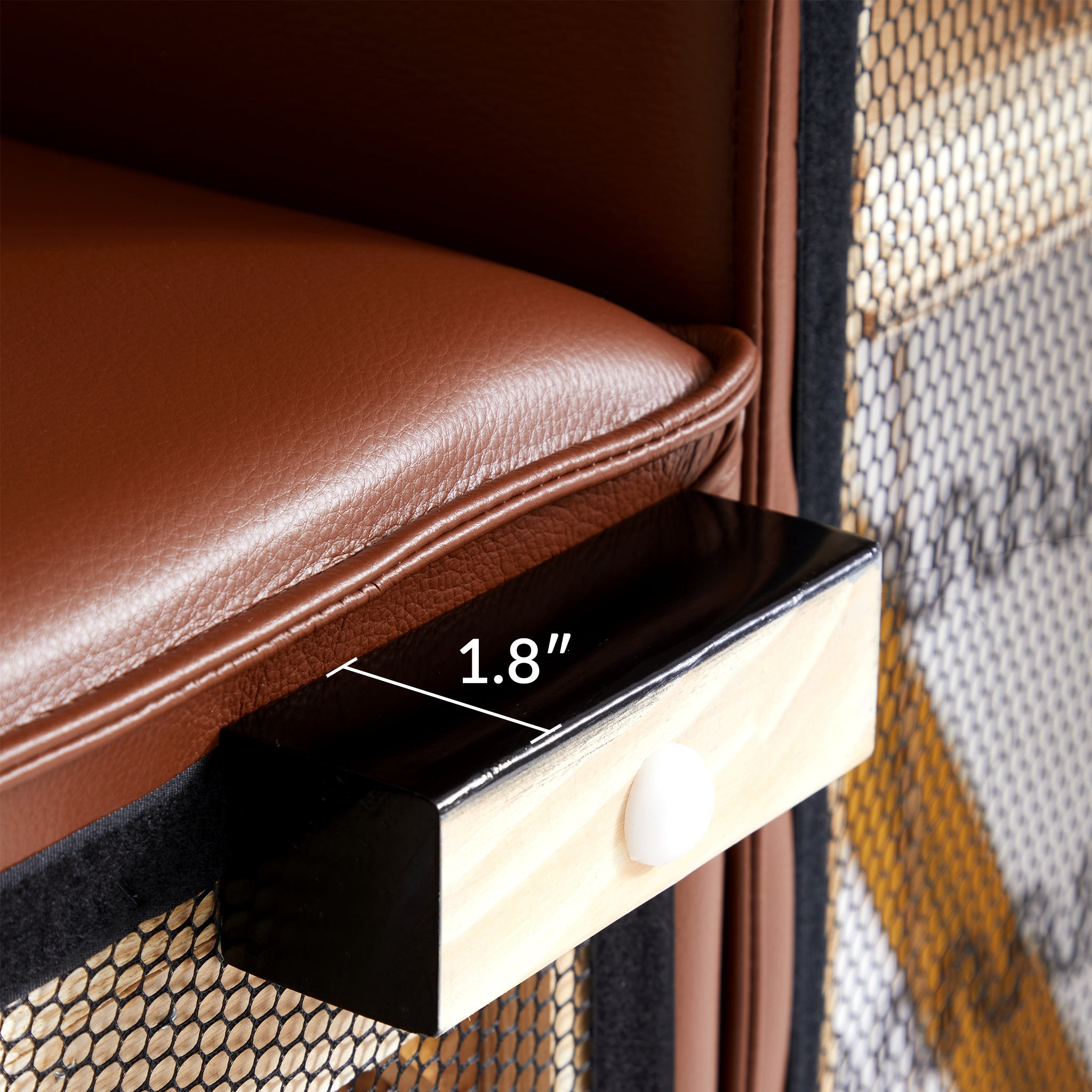 Ensemble de canapés modulaires en cuir gris foncé Domus