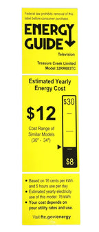 Téléviseur LED intelligent HD RCA 32 (720p) (TC-LE32K-AN2401) Android TV