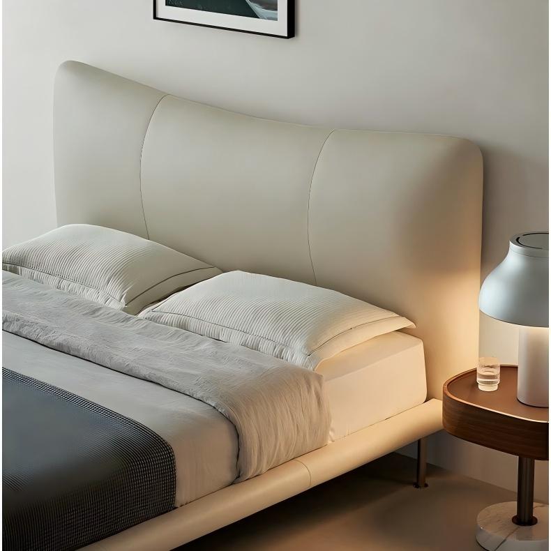 Lit en cuir Choco Swirl