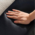 Lit en cuir Charcoal Toast