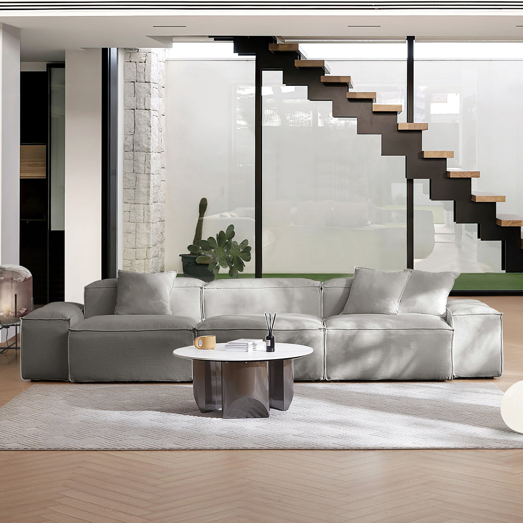 Canapé modulable Freedom gris