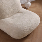 Fauteuil d'appoint gris Puff