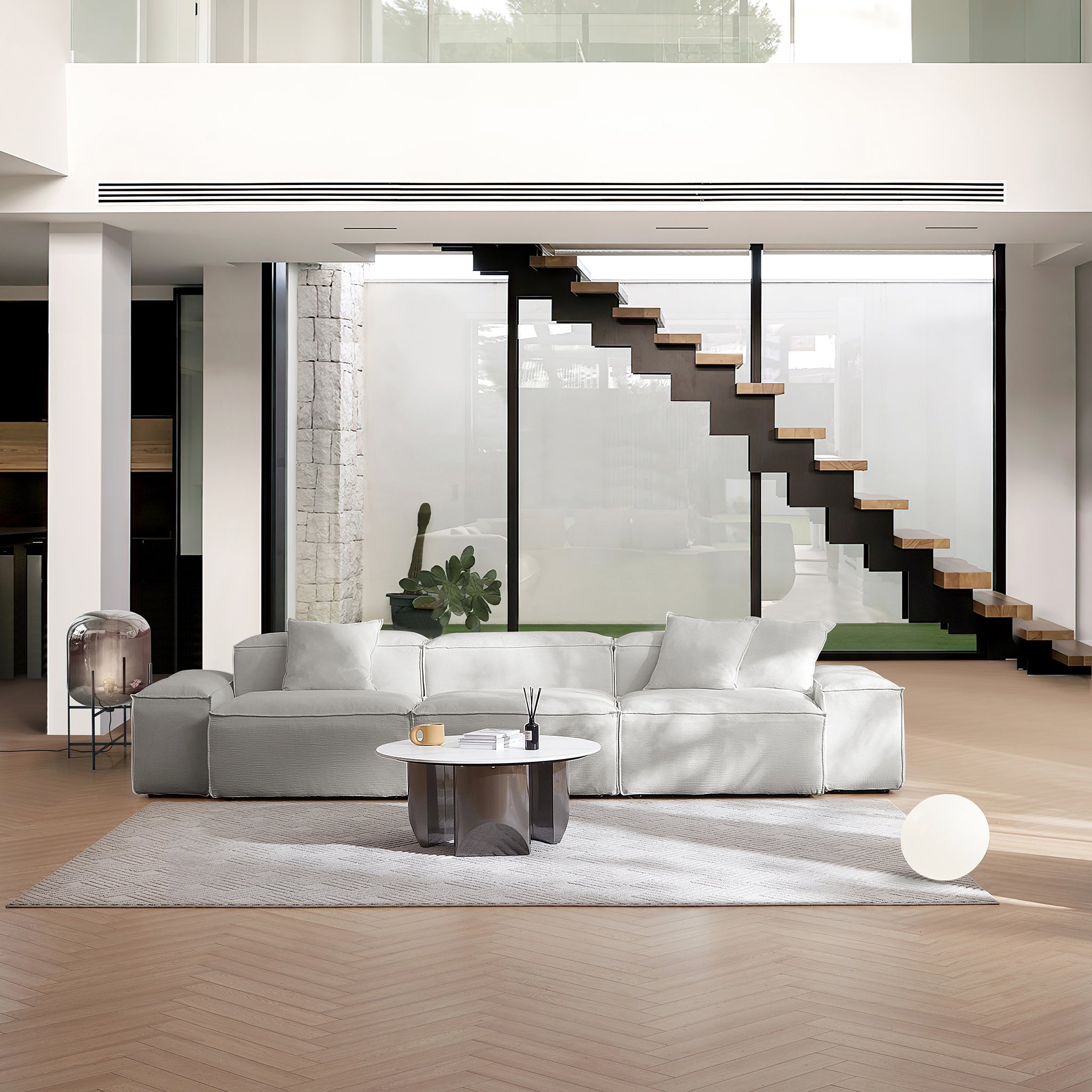 Canapé modulable Freedom blanc